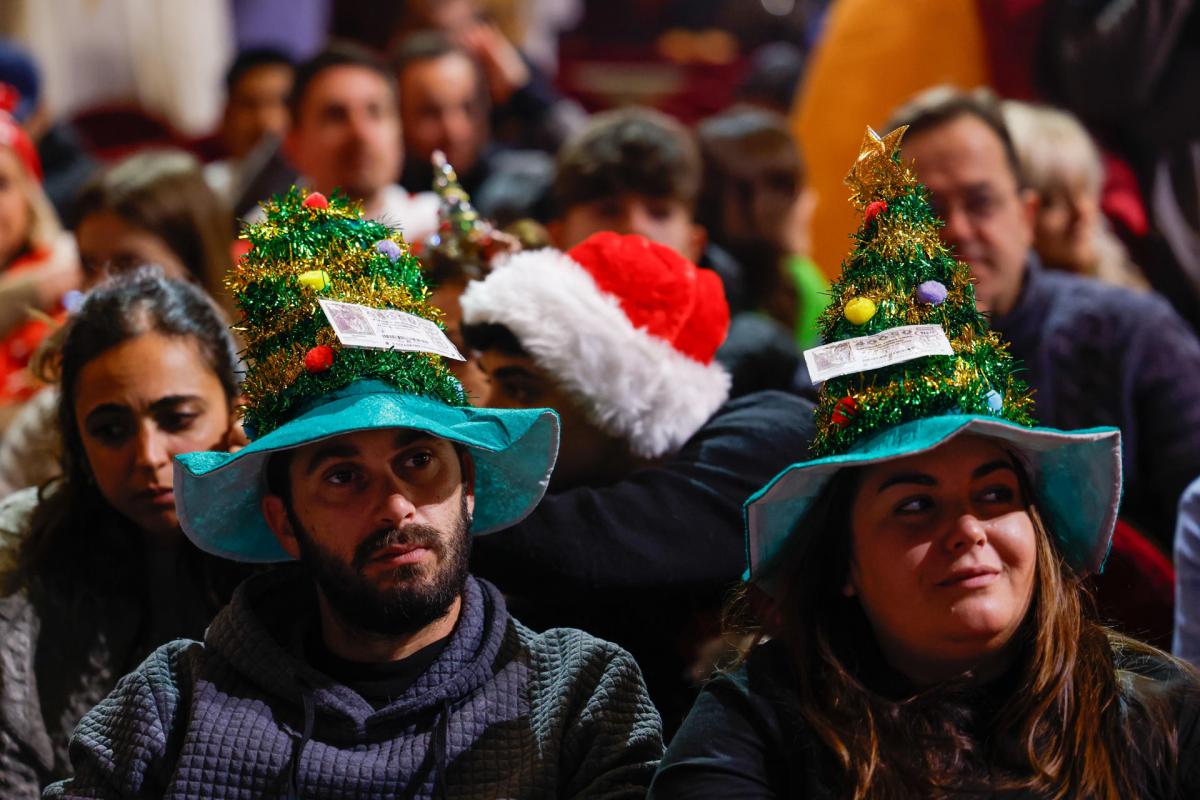 Como todos los años, el sorteo se ha vivido en un ambiente muy festivo.