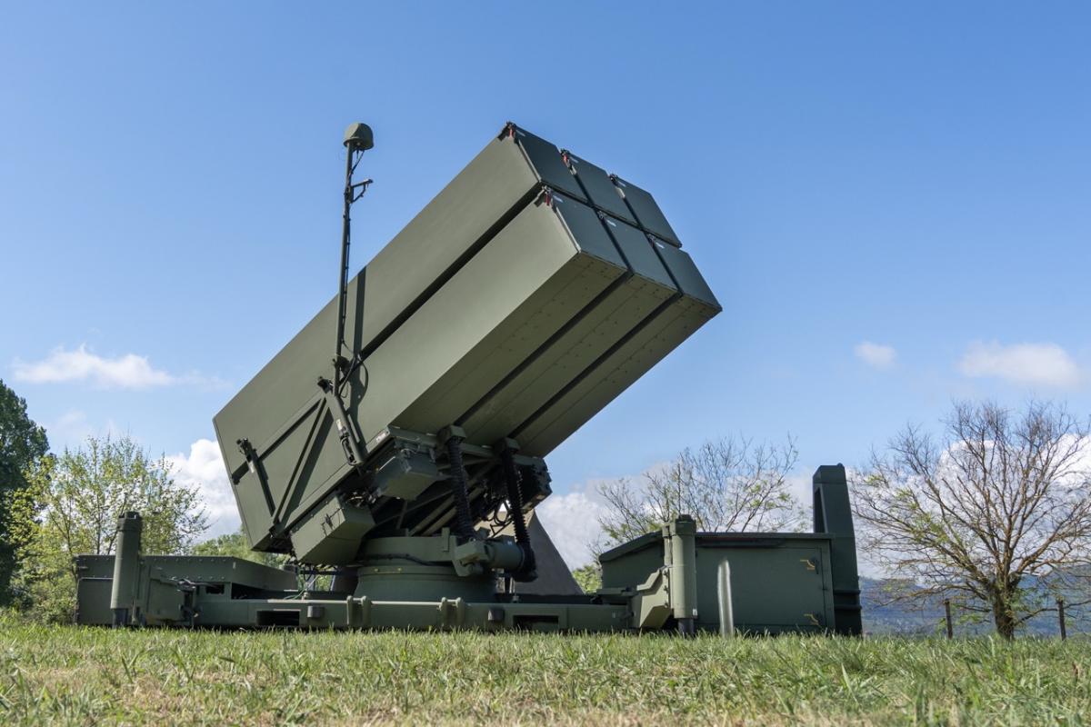 Sistema de misiles de defensa aérea NASAMS.