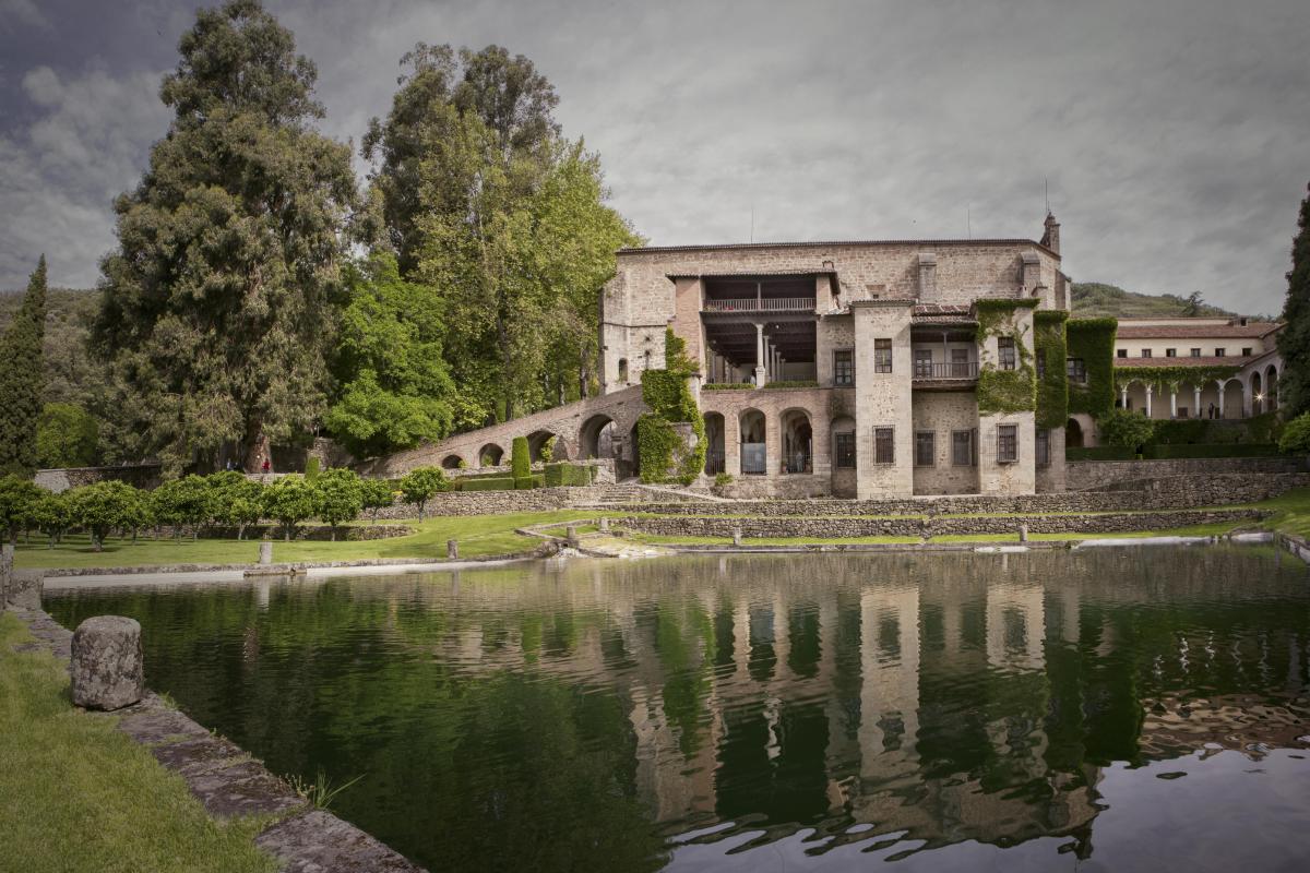 El espectacular Monasterio de Yuste.
