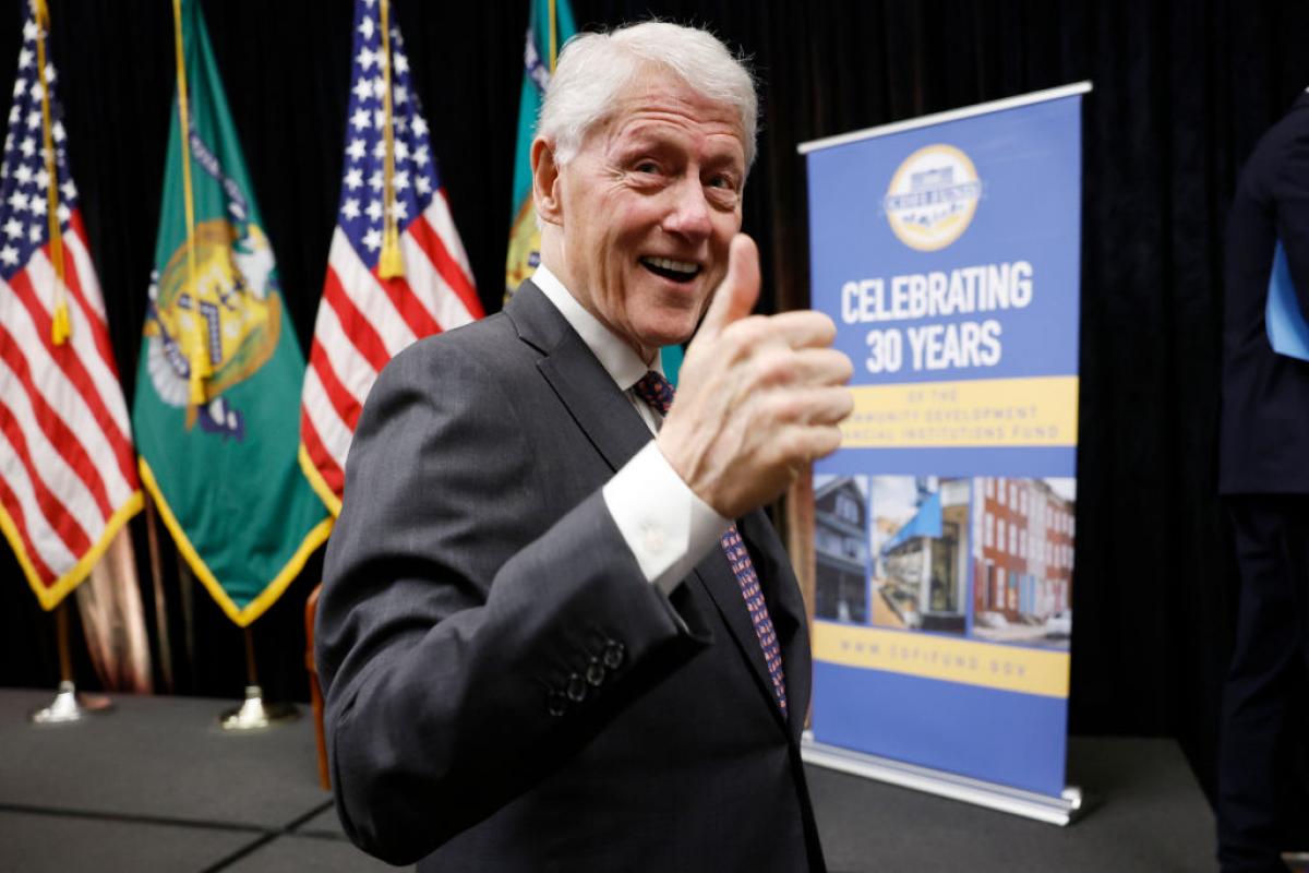 El expresidente Bill Clinton en una imagen reciente.