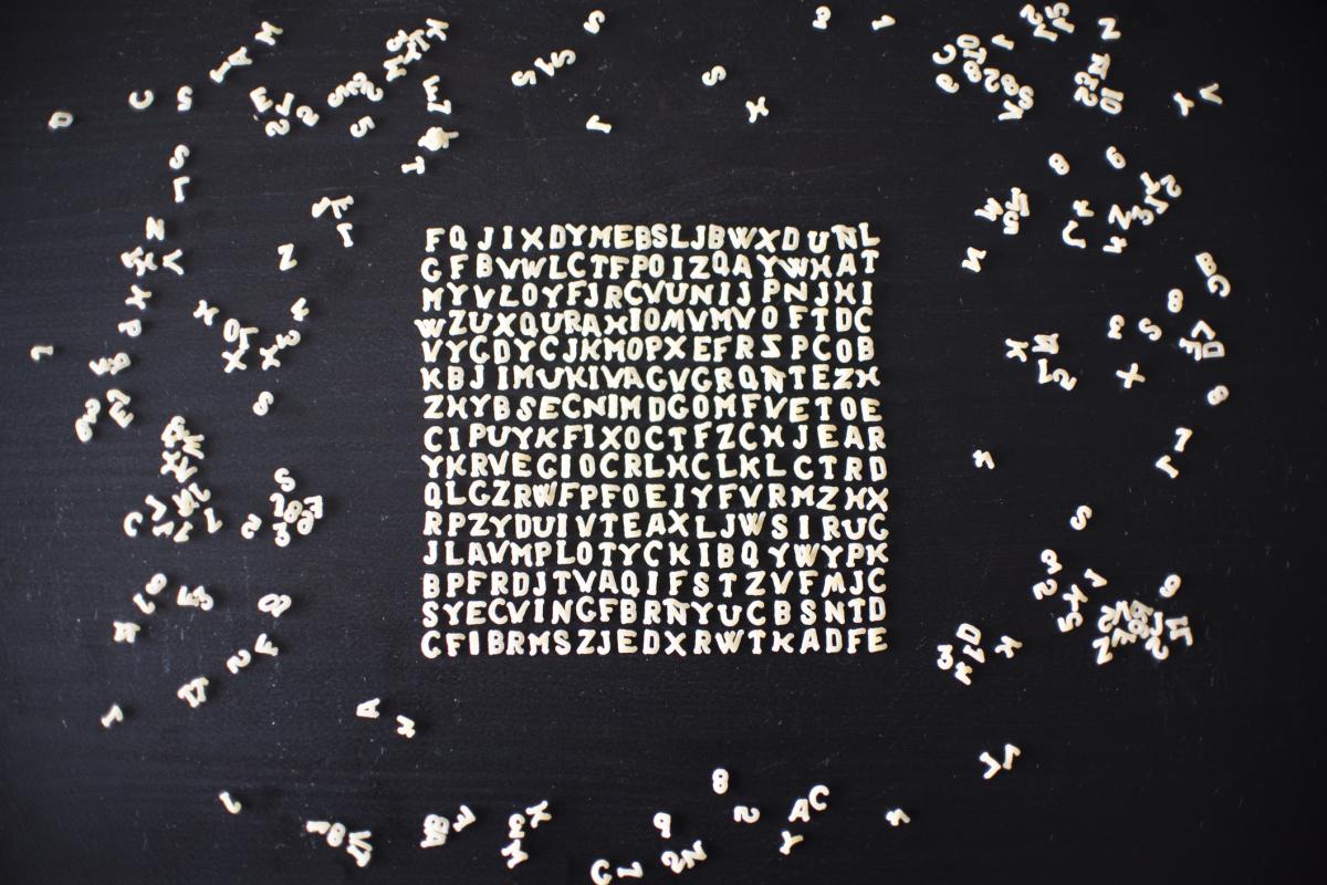 Sopa de letras.