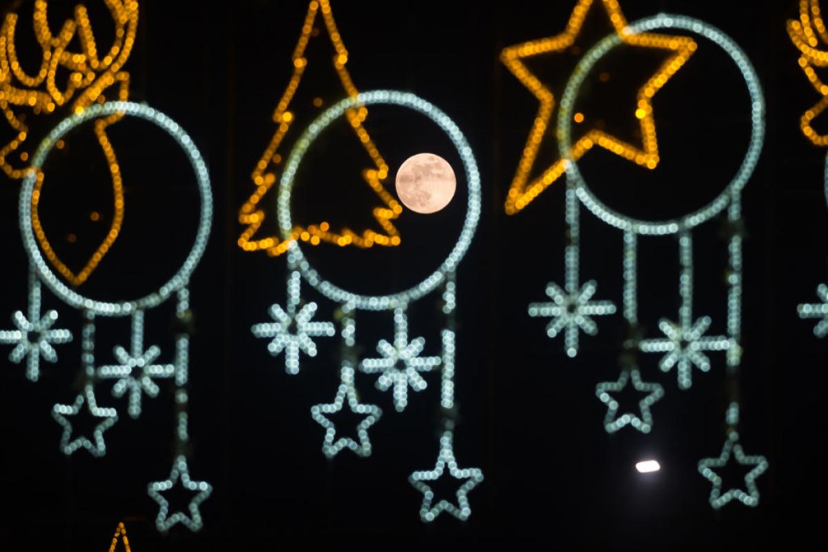 Luna llena en Málaga este jueves 26 de diciembre