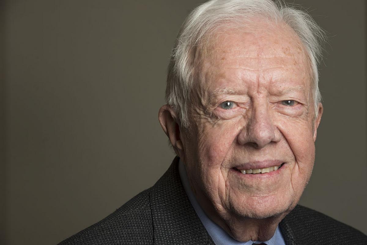 El ex presidente de los Estados Unidos, Jimmy Carter.