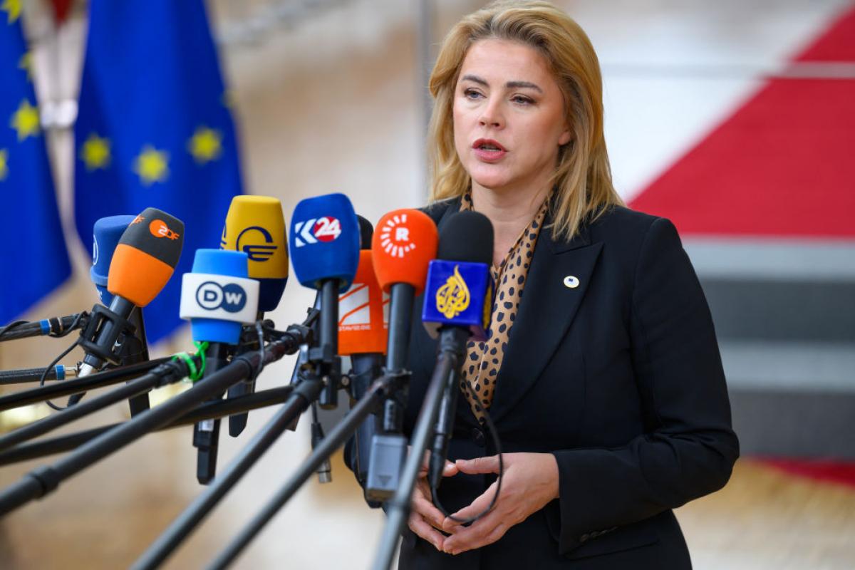 Evika Silina, primera ministra de Letonia, en una imagen de archivo.