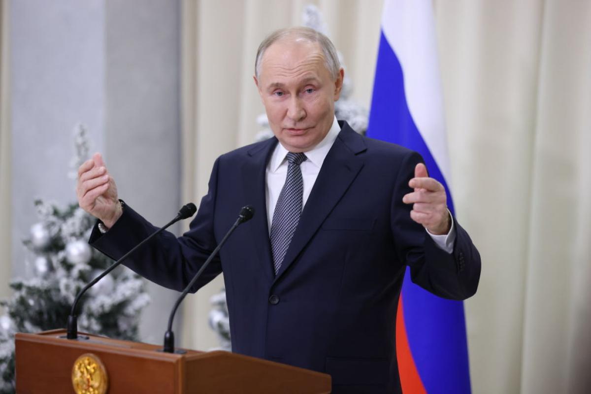 Vladímir Putin en una conferencia el pasado 26 de diciembre en la ciudad rusa de Igora