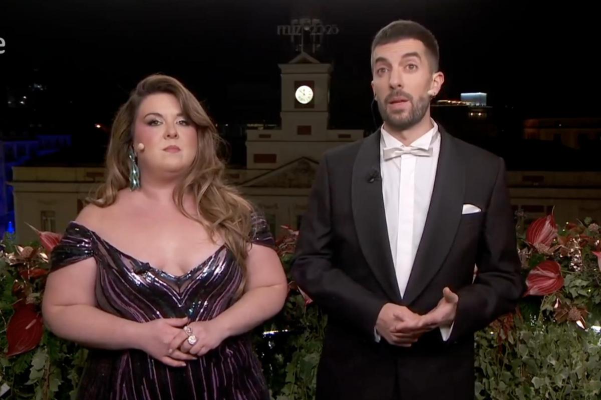 David Broncano y Lalachus, en las Campanadas de La 1.