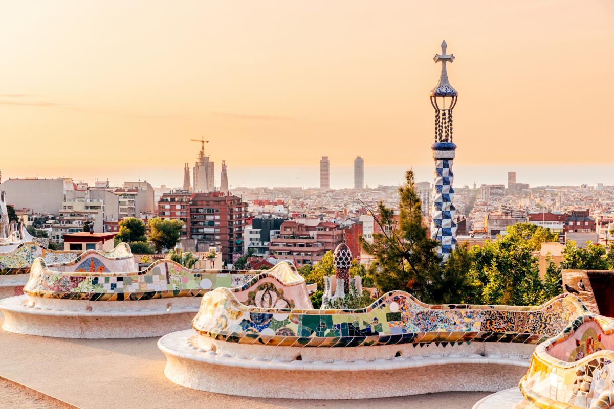 vista de Barcelona.