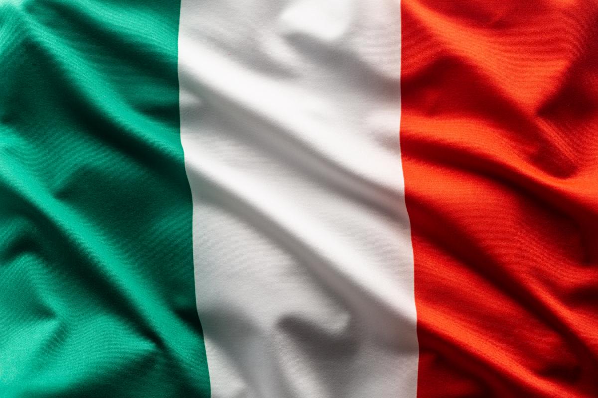 Bandera de Italia