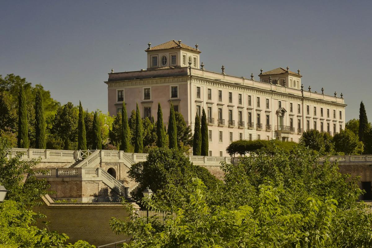 Imagen de archivo de la fachada del Palacio del Infante Don Luis, en Boadilla del Monte (Madrid), obra del afamado arquitecto Ventura Rodríguez, en 1765.