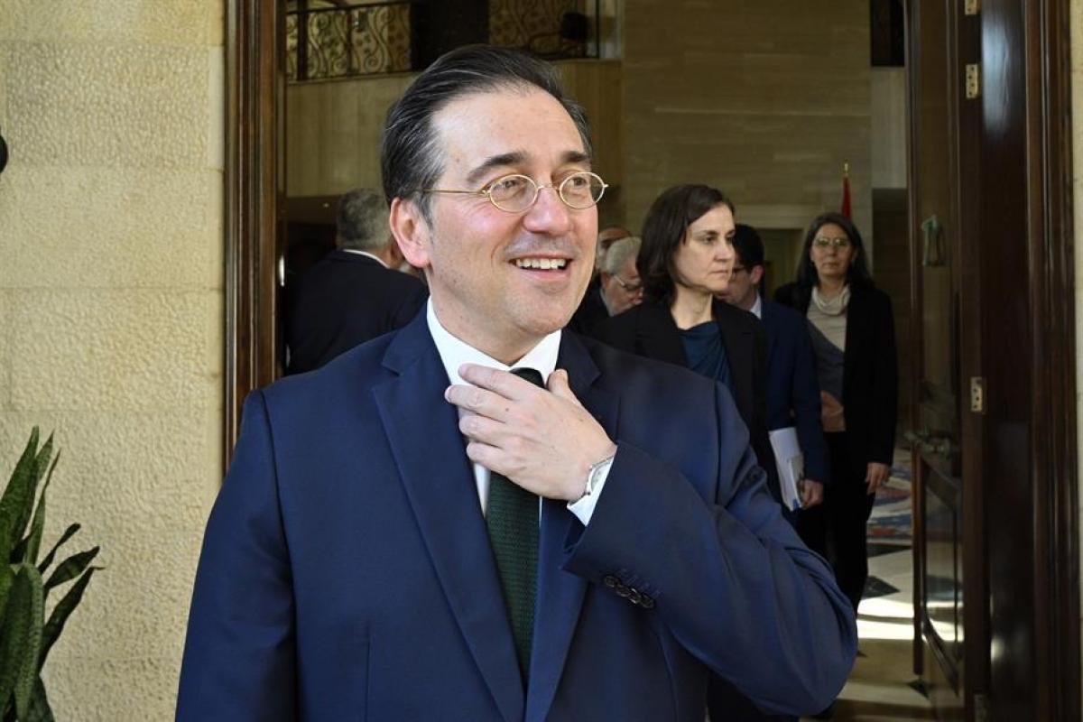 José Manuel Albares, en Líbano este miércoles