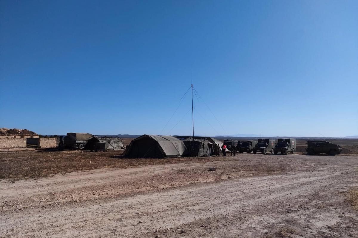 Ejercicio 'Swift Response' en San Gregorio (Zaragoza)