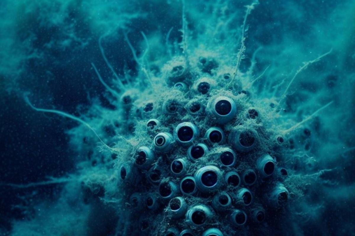 Recreación de esta nueva especie con 24 ojos