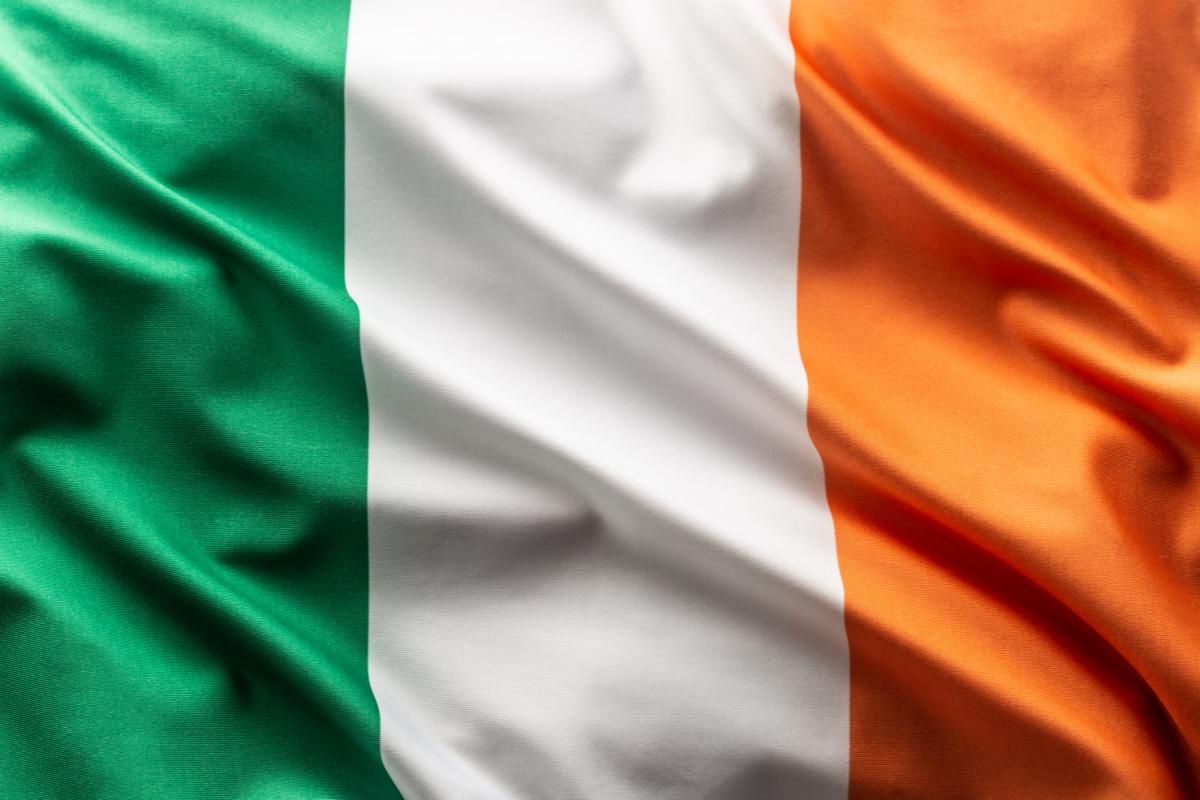 La bandera de Irlanda