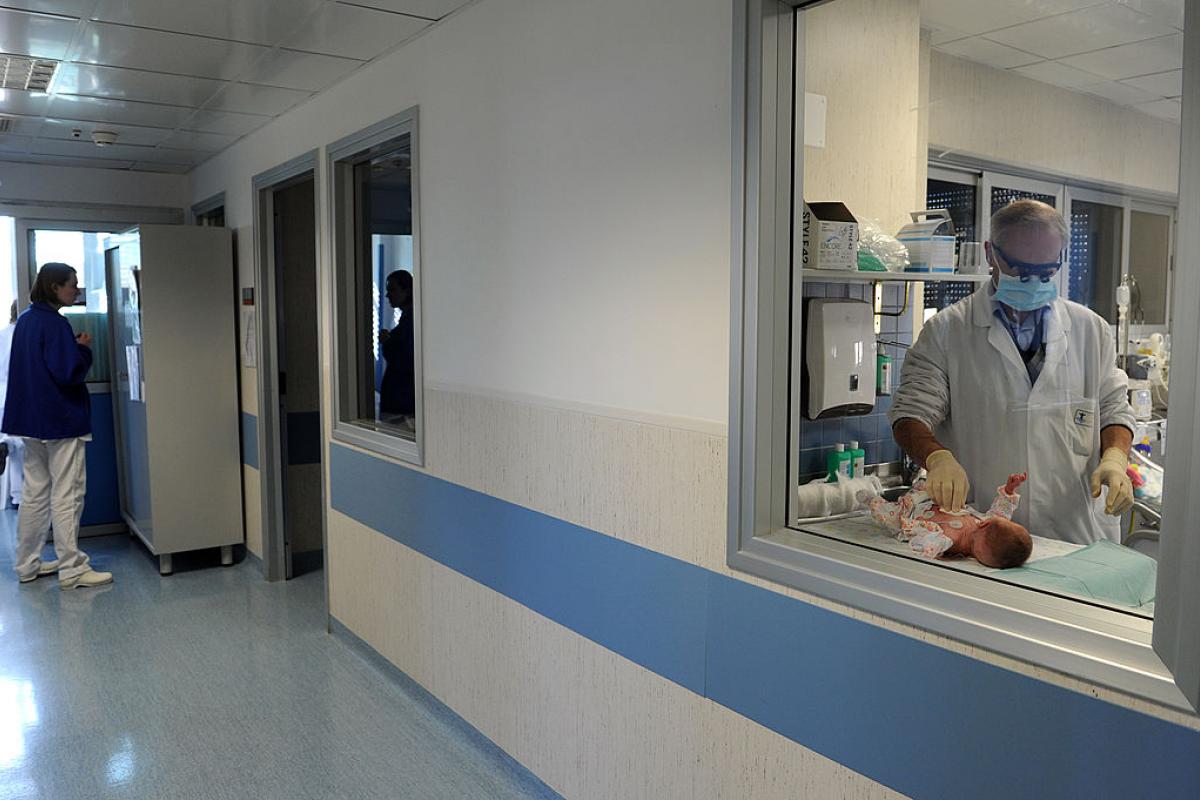 Vista del interior del Hospital Bambino Gesù en una imagen de archivo