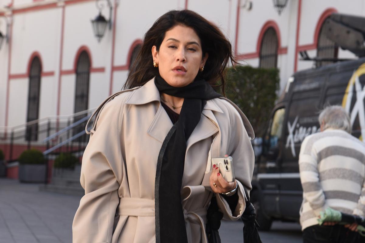 Gabriela Guillén, este jueves en Alcalá de Guadaíra.