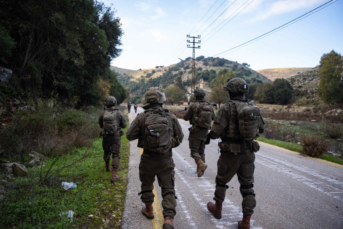 Imagen de la actividad de la 769 Brigada en el sur del Líbano.