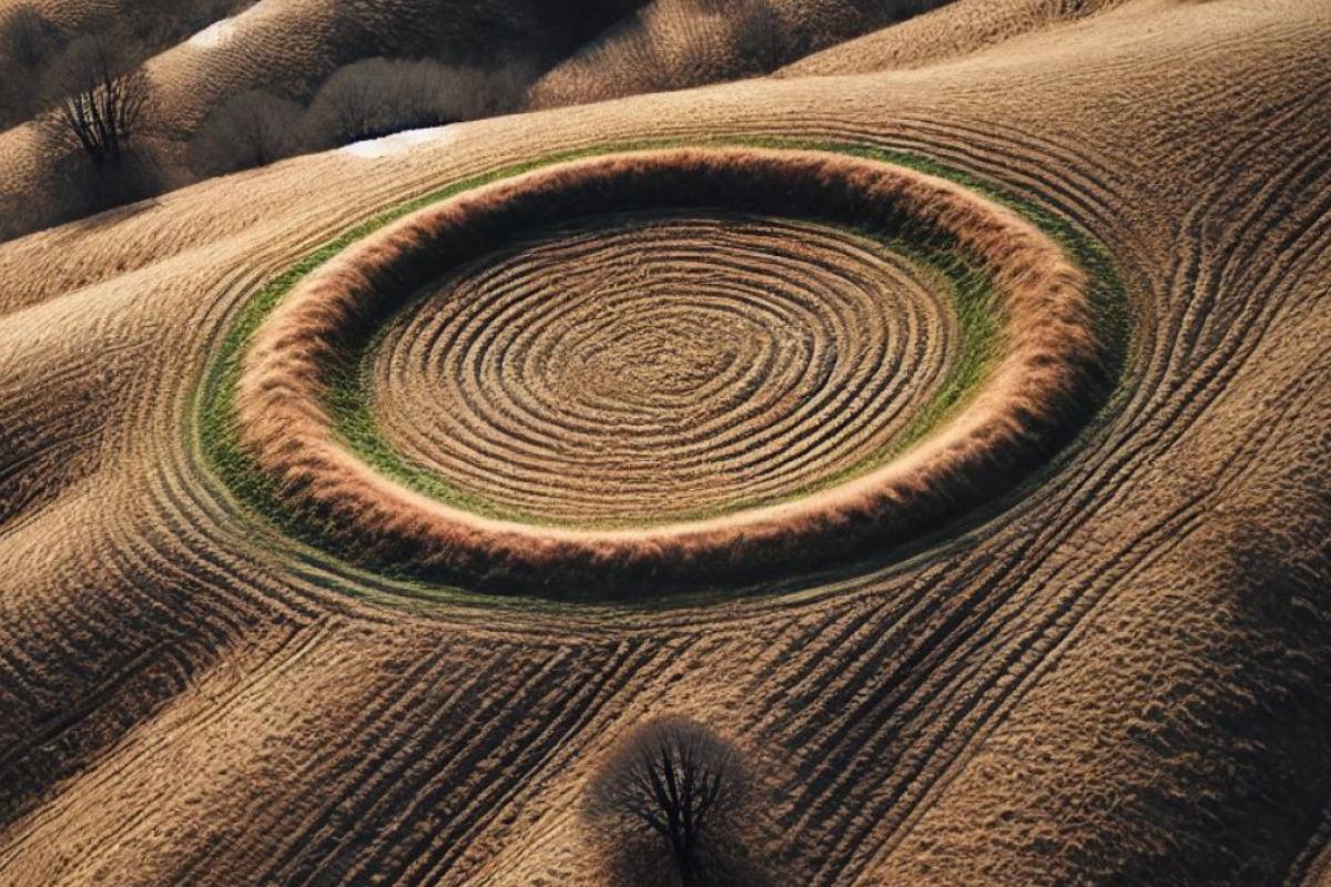 Recreación de los anillos aborígenes.