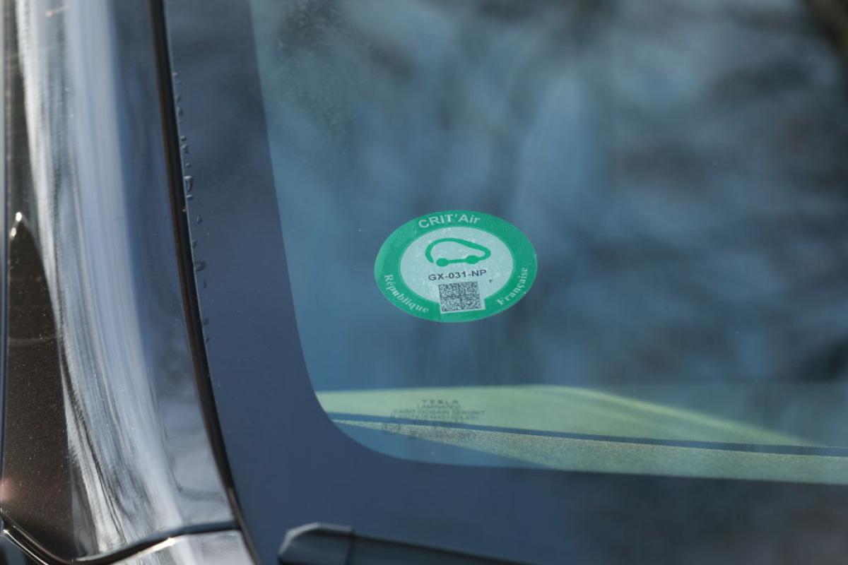 Etiqueta medioambiental de Francia (Crit’Air).