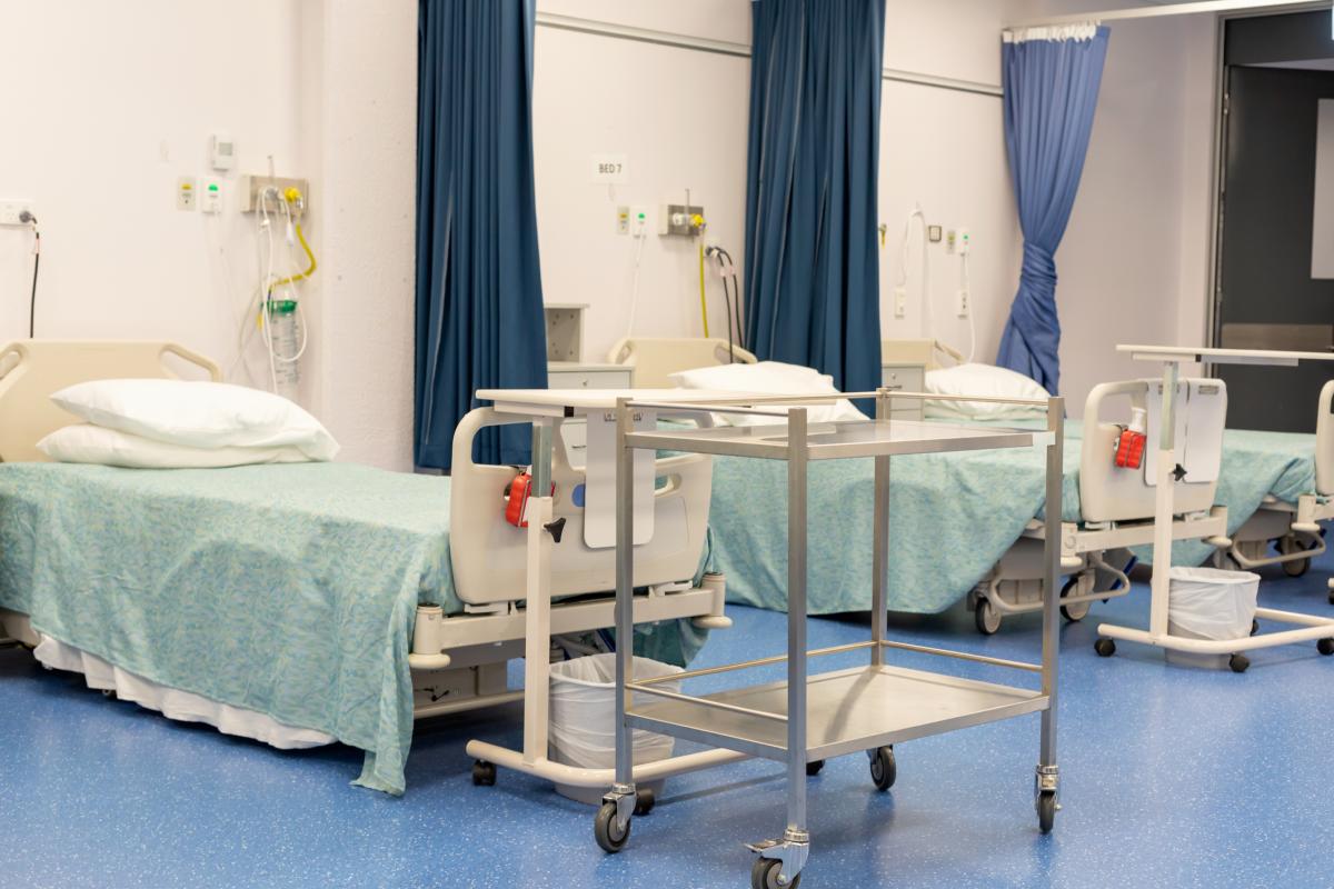 Habitación de hospital.