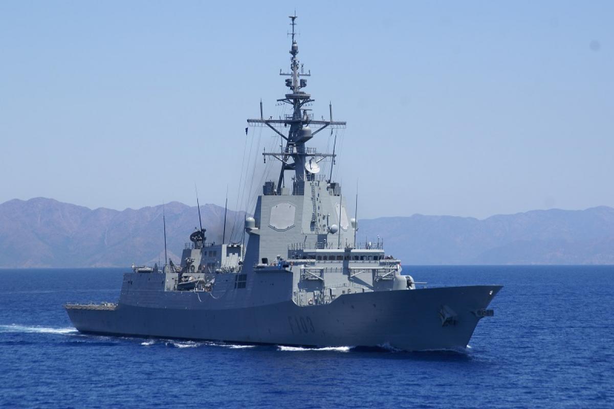 La fragata 'Blas de Lezo', en una imagen de archivo