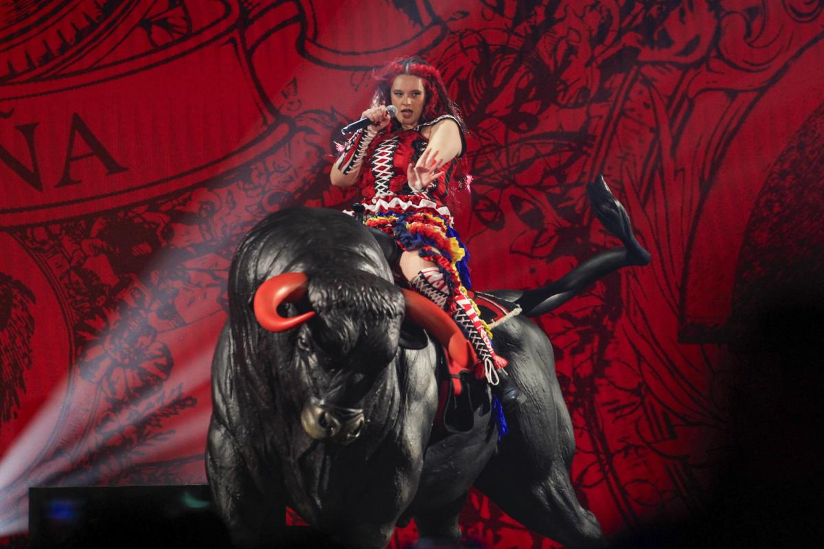 DeTeresa en la segunda semifinal del Benidorm Fest 2025.