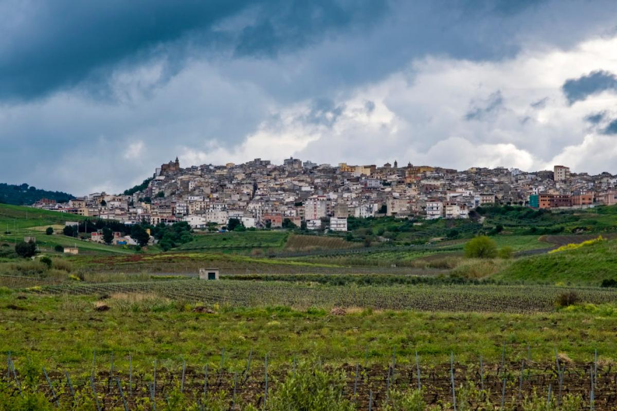 Vista de Sambuca di Sicilia