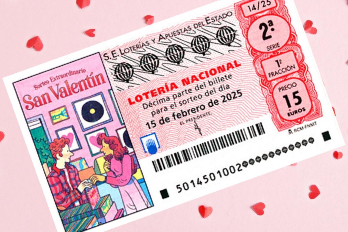 Hora y fecha límite para comprar un décimo del Sorteo Extraordinario de San Valentín de Lotería Nacional 2025.