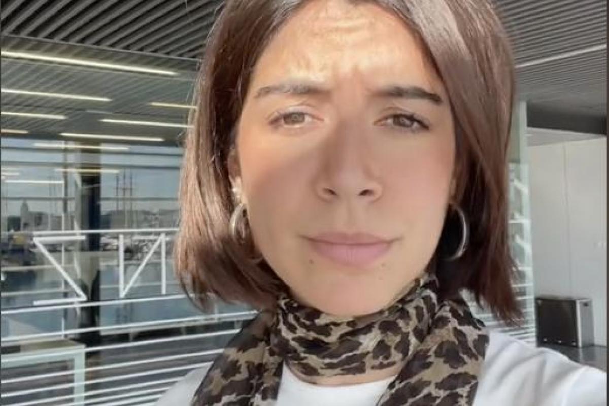 La reclutadora Lucía García Tamarit en su vídeo de TikTok