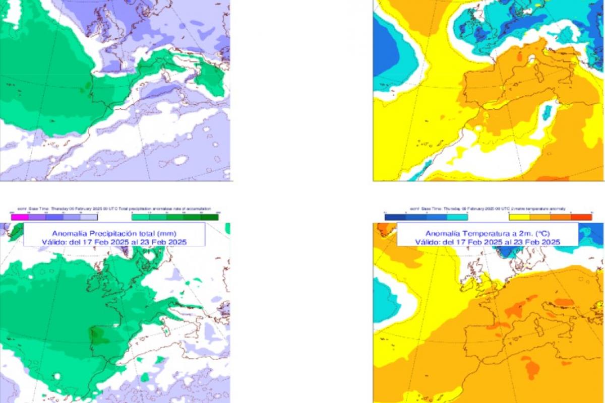 Mapas de previsión de AEMET