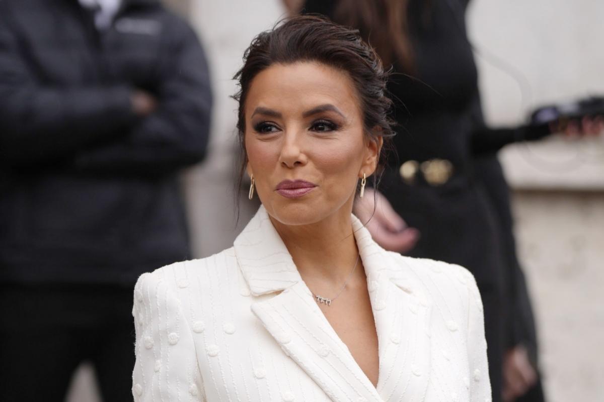 La actriz Eva Longoria, en la última Semana de la Moda de París.