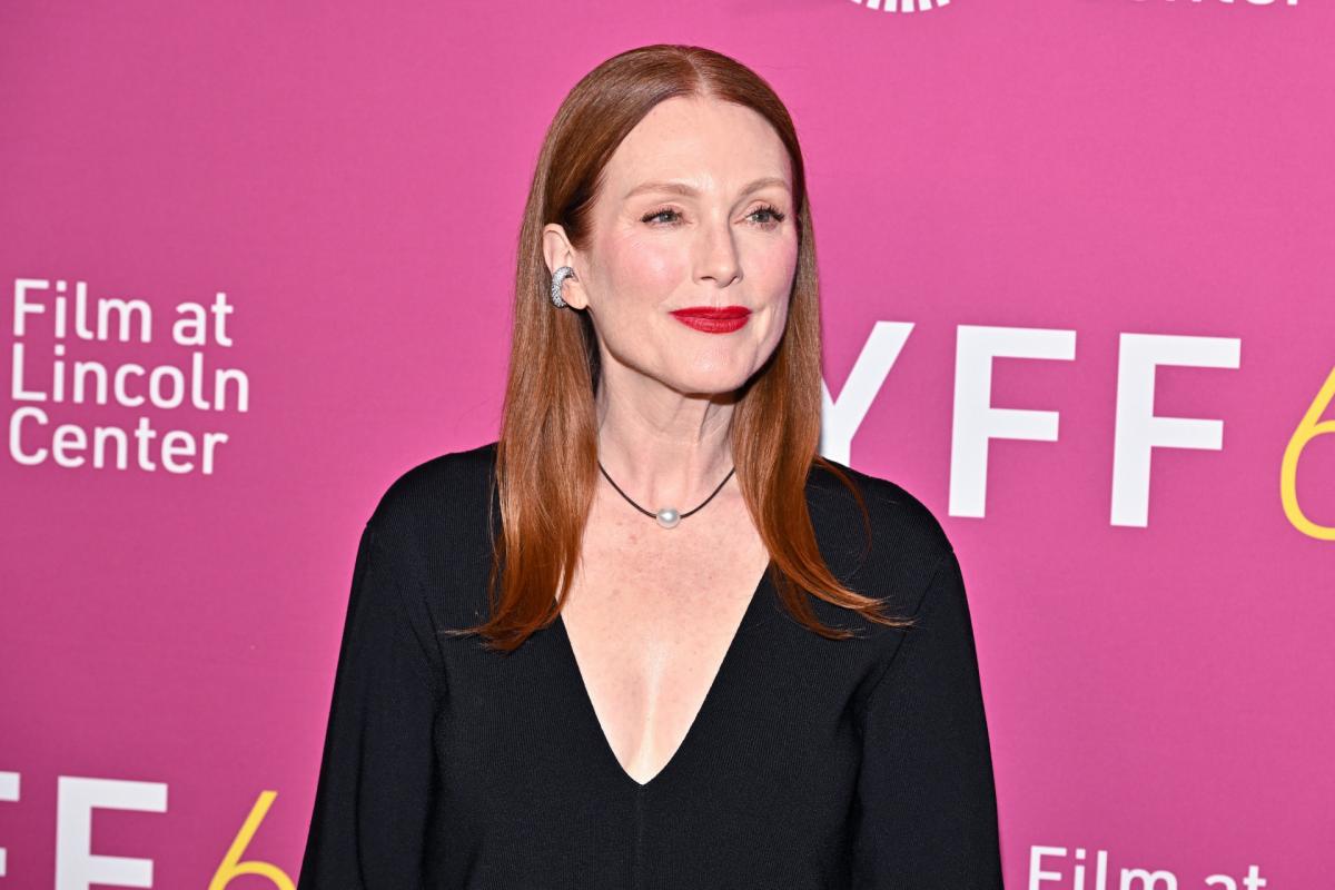 La actriz Julianne Moore, fotografiada el 4 de octubre de 2024.