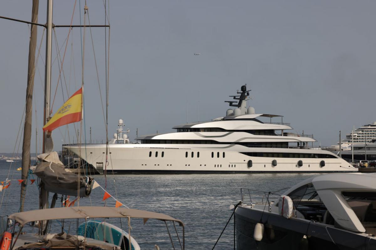 El yate de lujo 'Tango' de Viktor Vekselberg