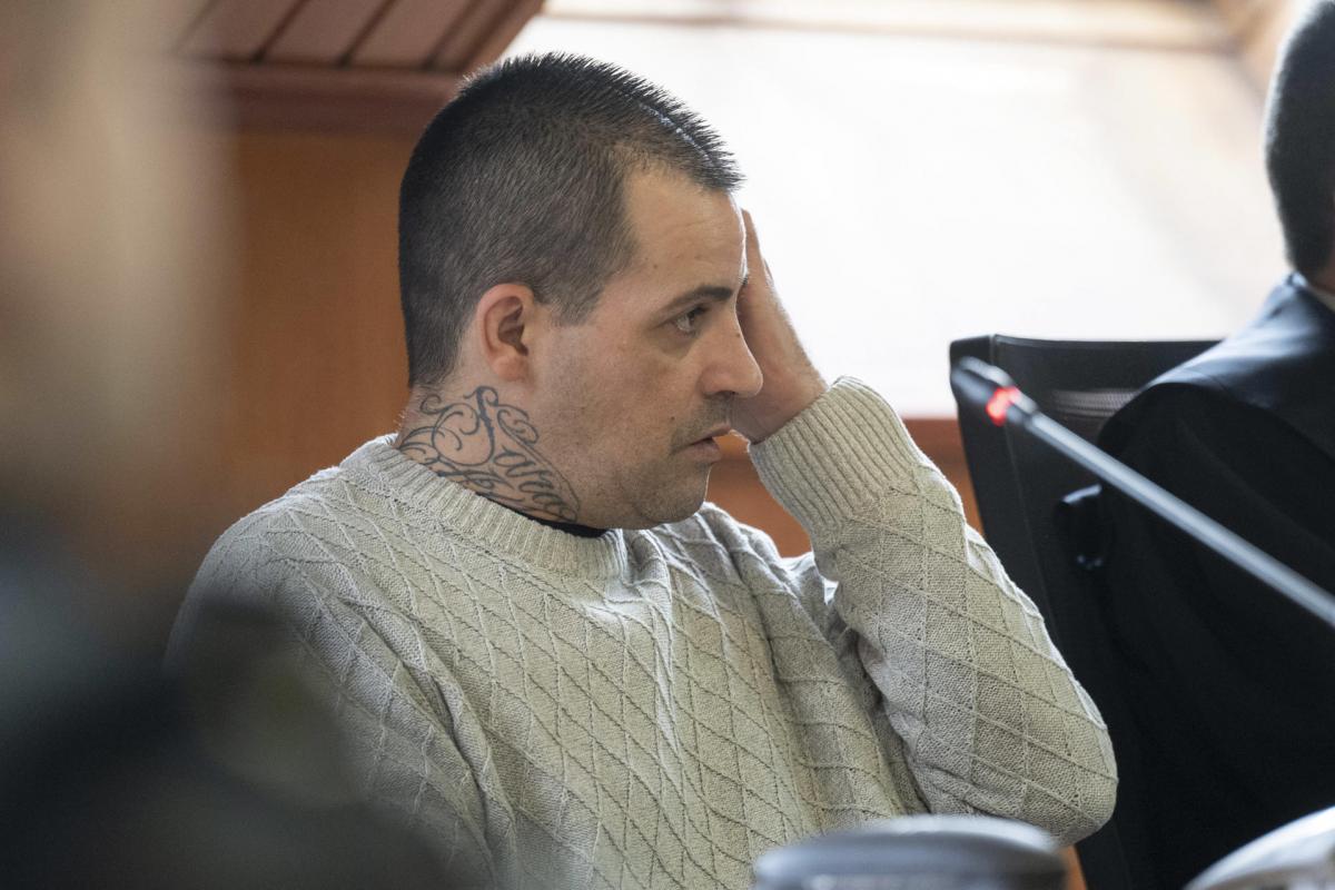 José Reñones, este jueves, en los juzgados de Santander (Cantabria).