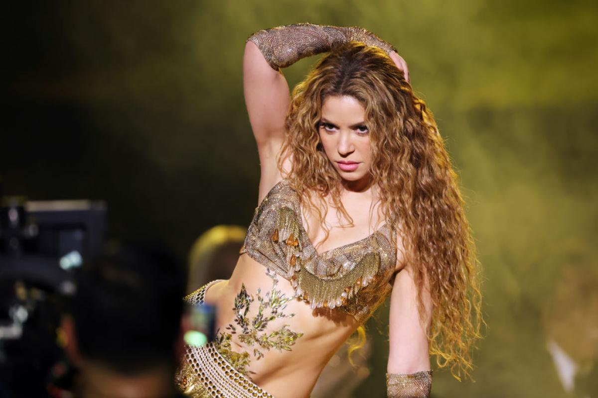 Shakira en la gala de los Grammy 2025.