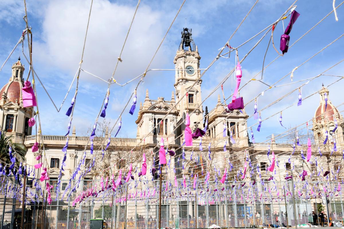 Fallas de Valencia, en una imagen de archivo.