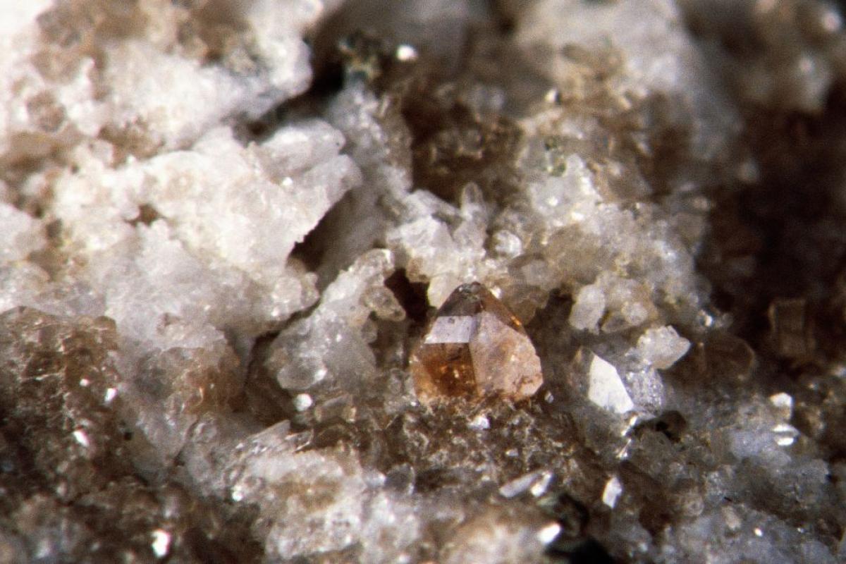 Imagen de archivo de un detalle de monacita.