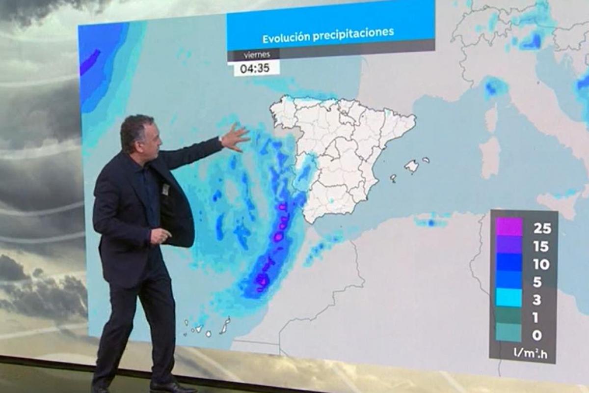 El meteorólogo de 'TuTiempo' y Antena 3, Roberto Brasero.