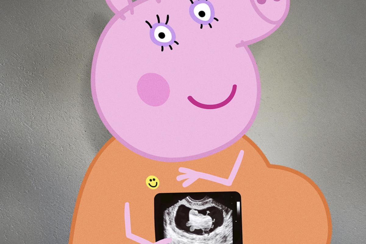La cerdita más famosa de la televisión, Peppa Pig, tendrá pronto un nuevo hermanito o hermanita.