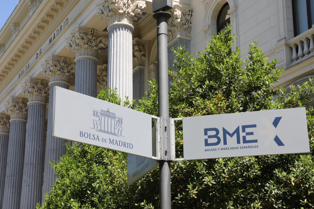 Foto de archivo de la Bolsa de Madrid.