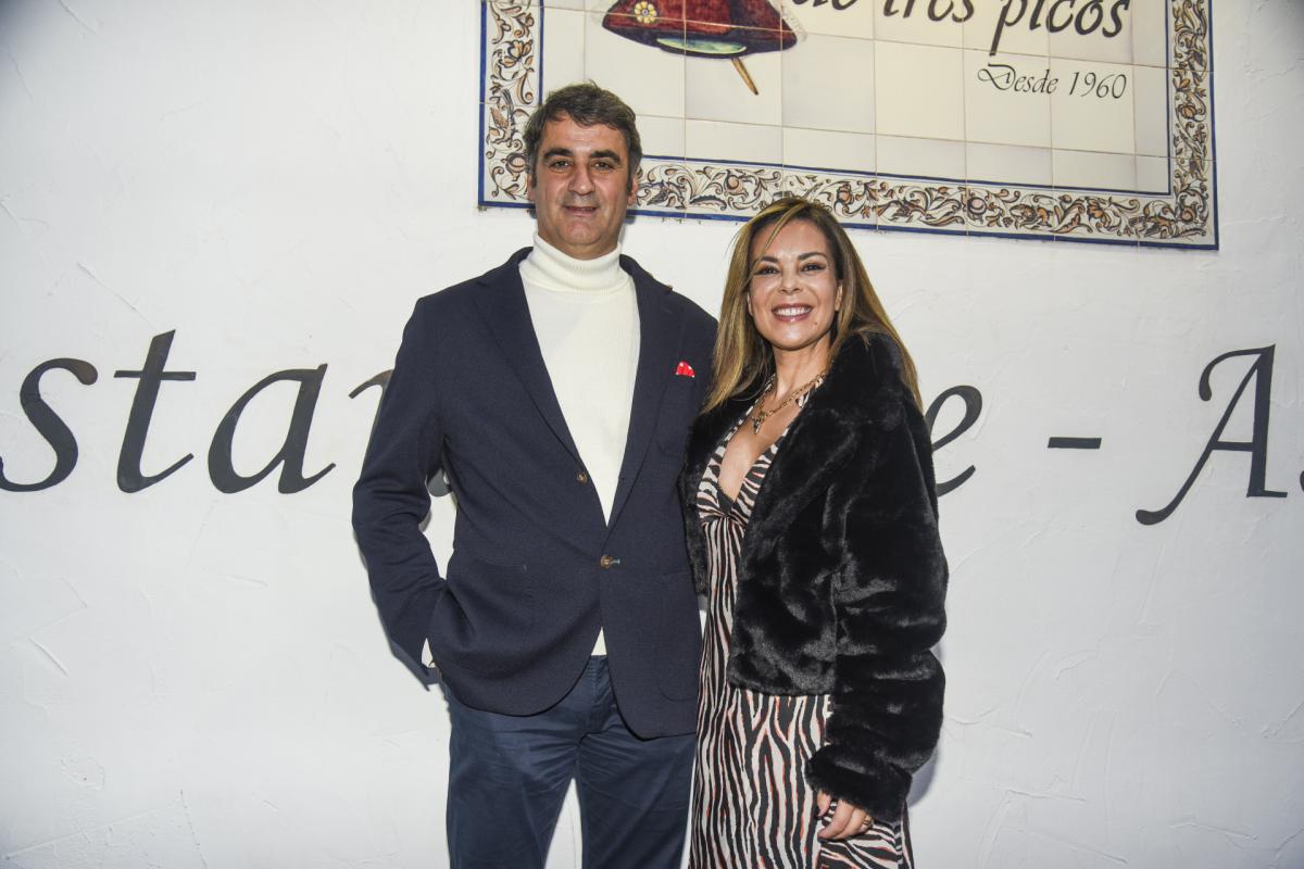 Jesulín de Ubrique y Maria José Campanario en Sevilla en enero de 2024.