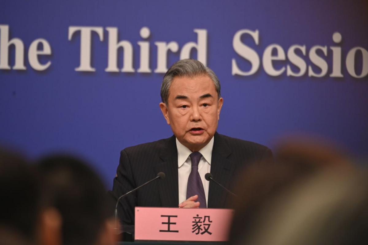 El ministro de exteriores de China, Wang Yi