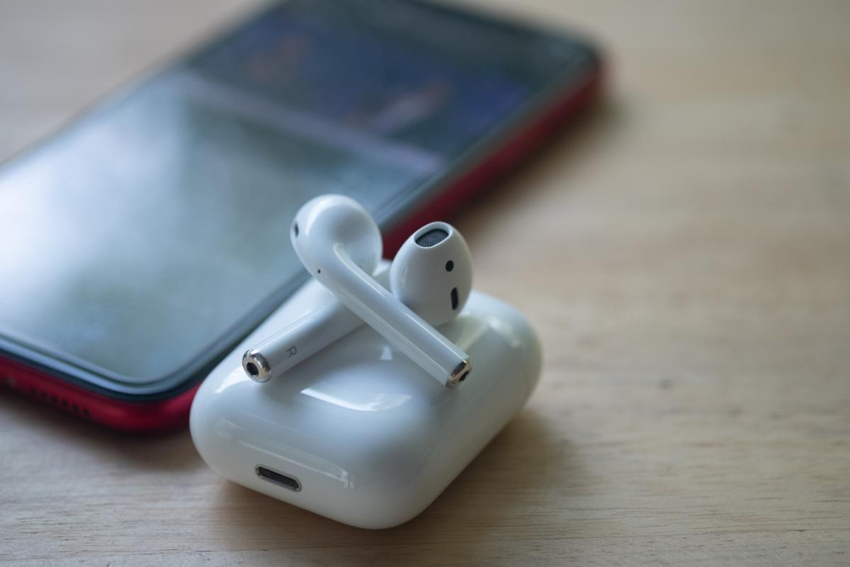 Imagen de archivo de unos auriculares AirPods.