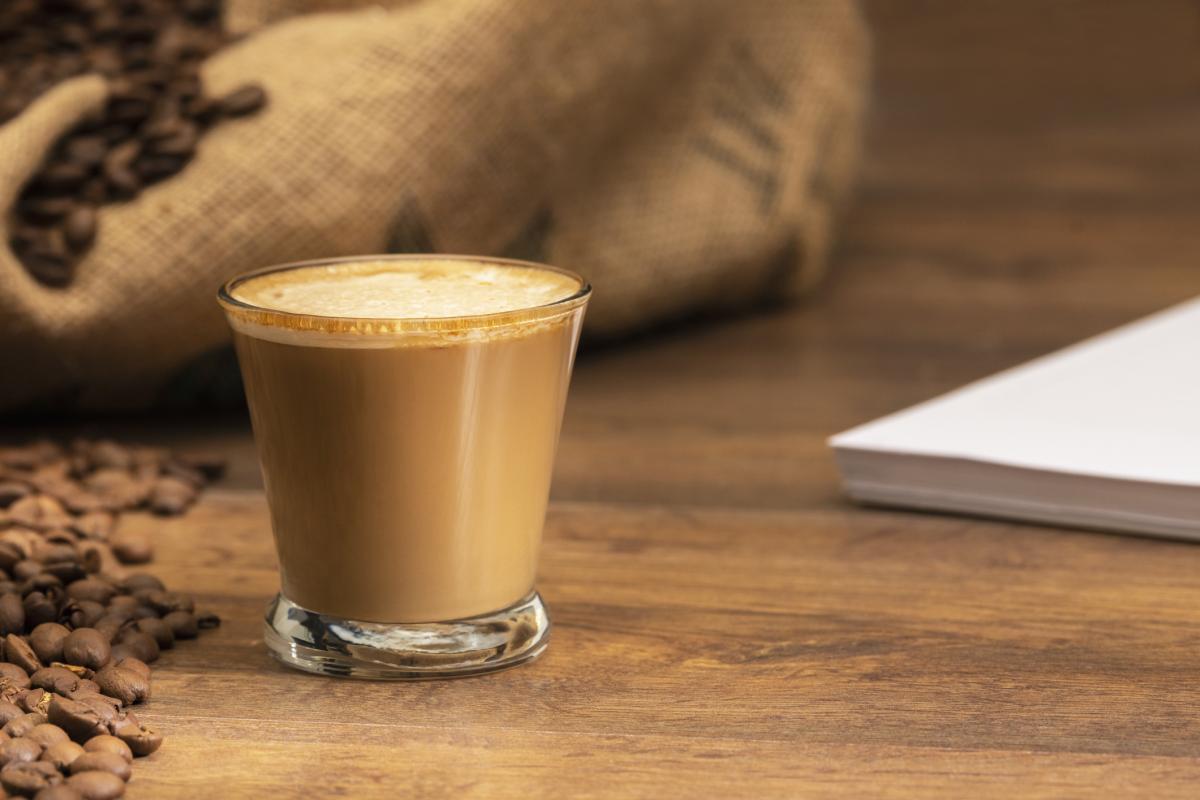 Imagen de archivo de un café.