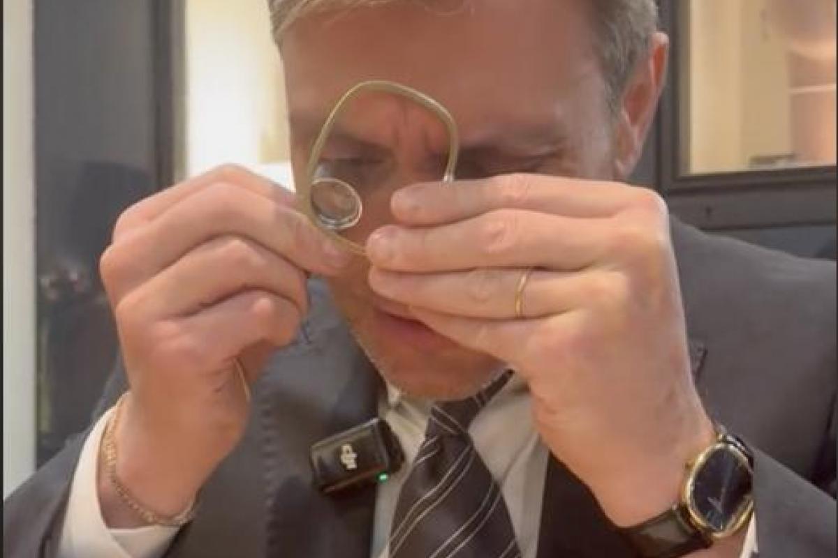 Un momento de la tasación viral de TikTok.