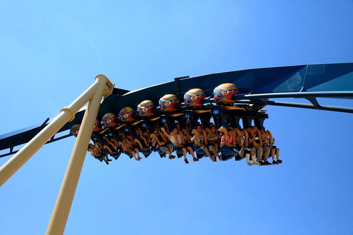 Una de las atracciones del Parc Astérix, en una imagen de archivo