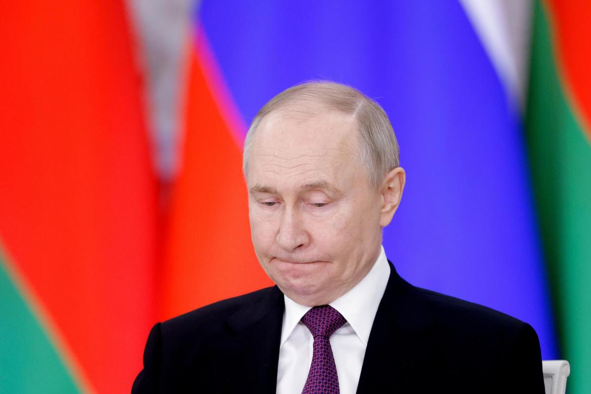Vladímir Putin este jueves en el Kremlin de Moscú.