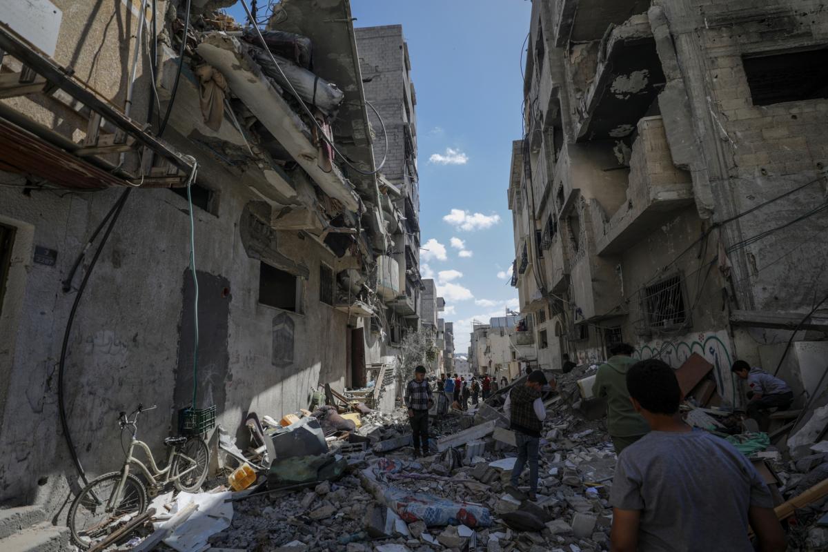 Imagen de uno de los bombardeos con los que Israel ha reactivado los ataques sobre la Franja de Gaza.