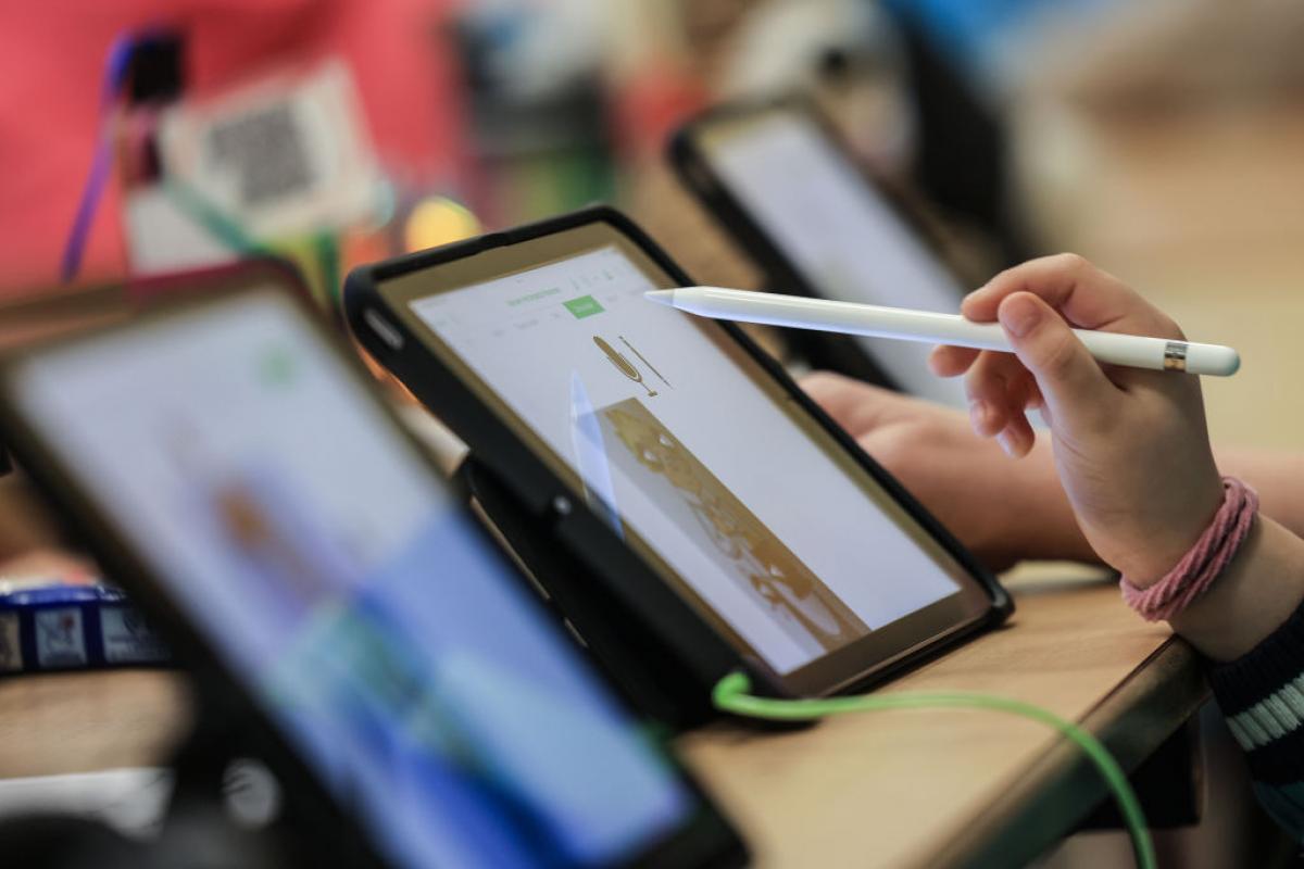 Tablets y recursos digitales en un colegio del norte de Europa