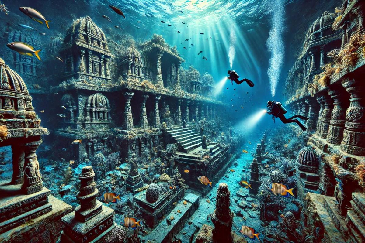 Recreación de una ciudad sumergida