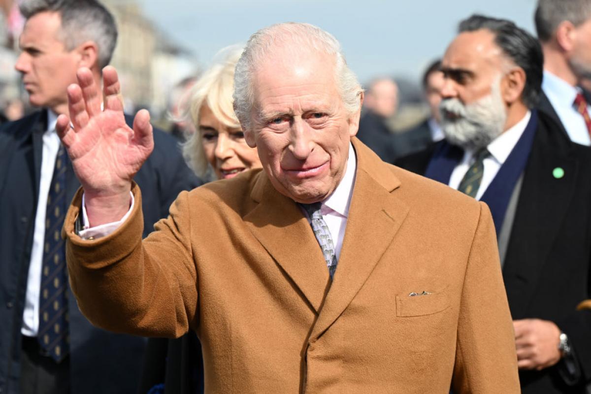 Carlos III, en un acto reciente